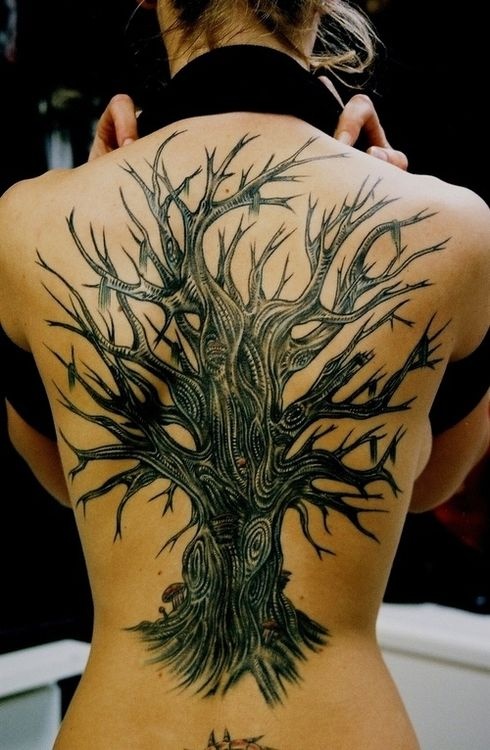 Tattoos For Women: 80 Cute and Amazing Back Tattoos For 