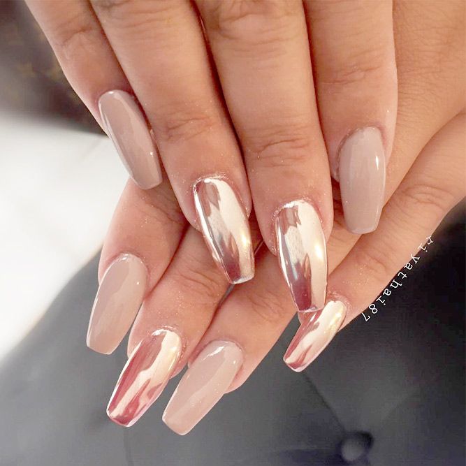 34 Amazing Chrome Nails Trends That Suit All