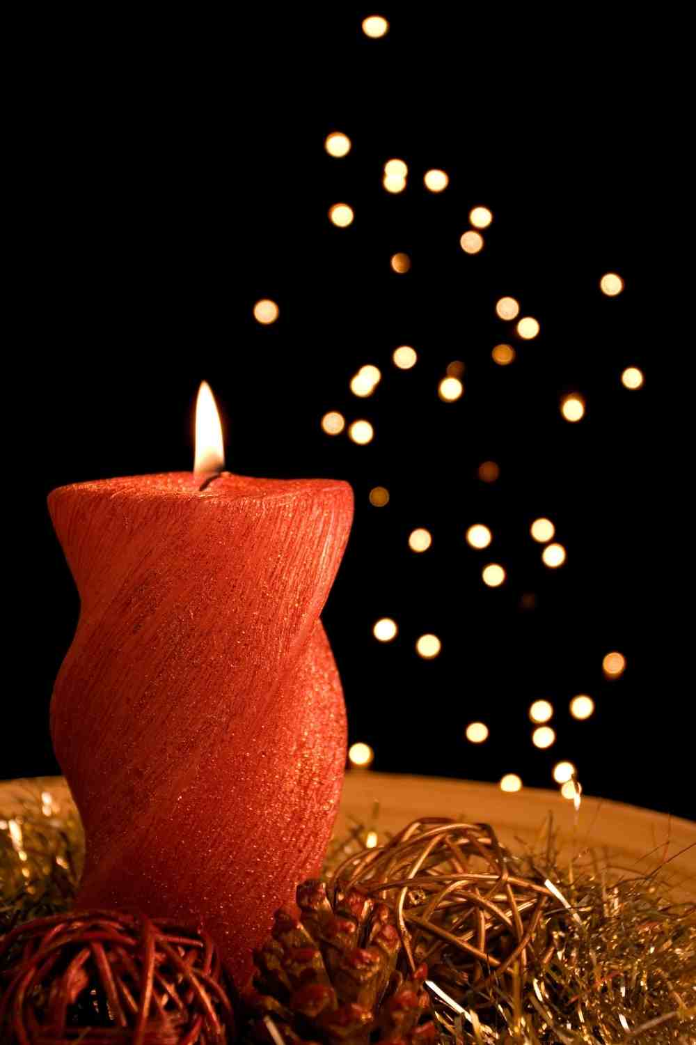 Candles And Ornaments