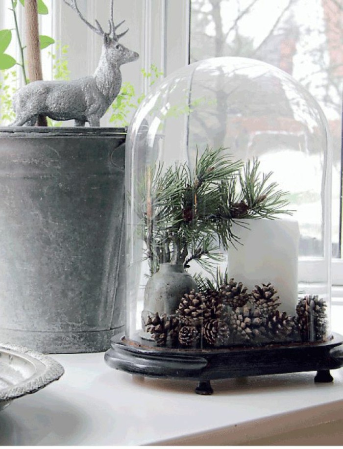 40 Christmas Decorate For The Holidays With Bell Jars 