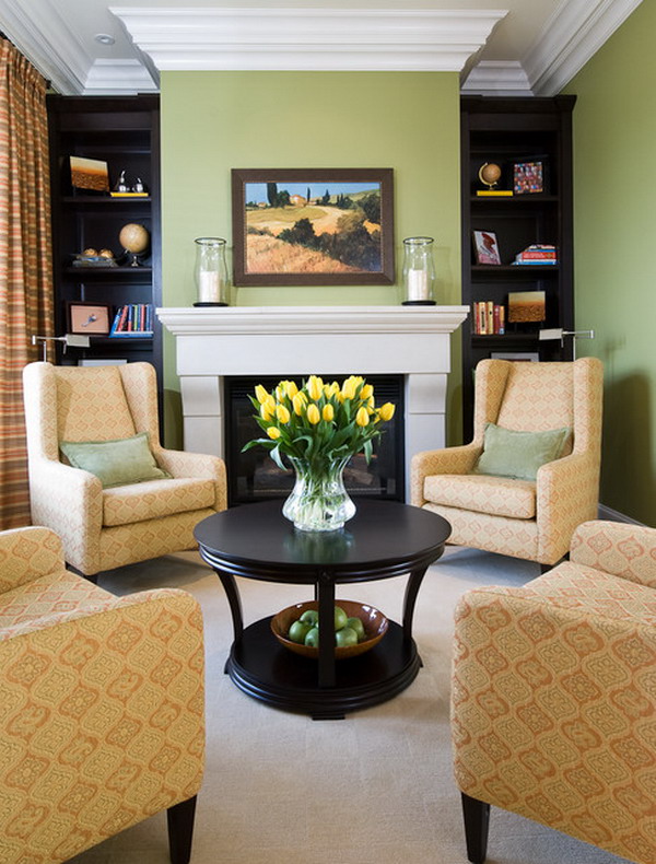 Living Room with Round Table