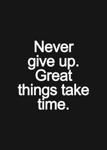never-give-up-great-things-take-time