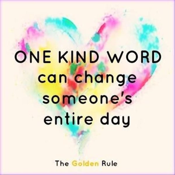 One kind word can change