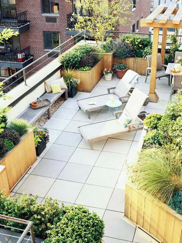 50 Beautiful Home Rooftop Terrace Design Ideas - Gravetics