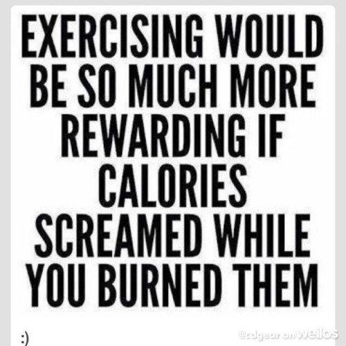 exercising would be so much more...