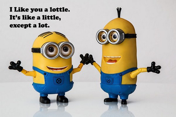 I like you a lottle