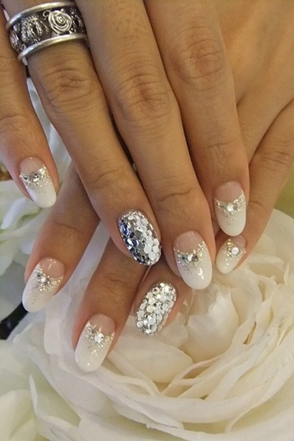40 Awesome Wedding Nail Ideas To Make Your Special Day Perfect
