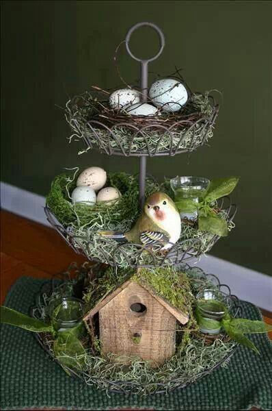 35 Easy DIY Bird Nest Decorations For A Beautiful Easter