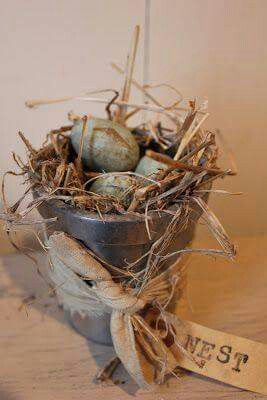 DIY Bird Nest Decorations Ideas