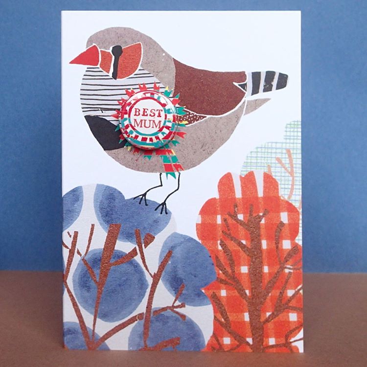 #mothersday #mothersdaycrafts #illustratedbirds #theblackrabbit #greetingscards