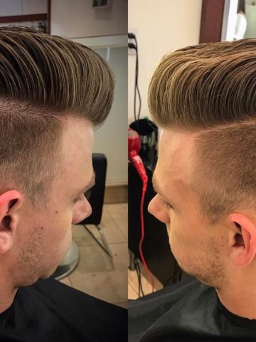 Clean Barber Cut classicpomp reuzel barber barbering combover menhaircut