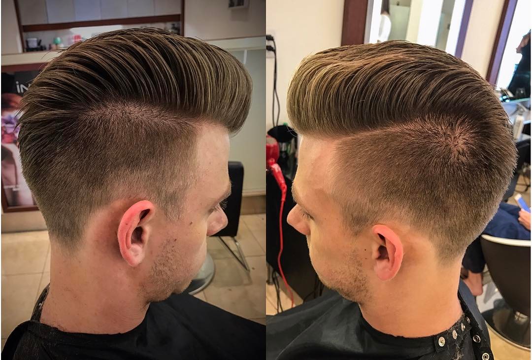 Clean Barber Cut #classicpomp #reuzel #barber #barbering #combover #menhaircut