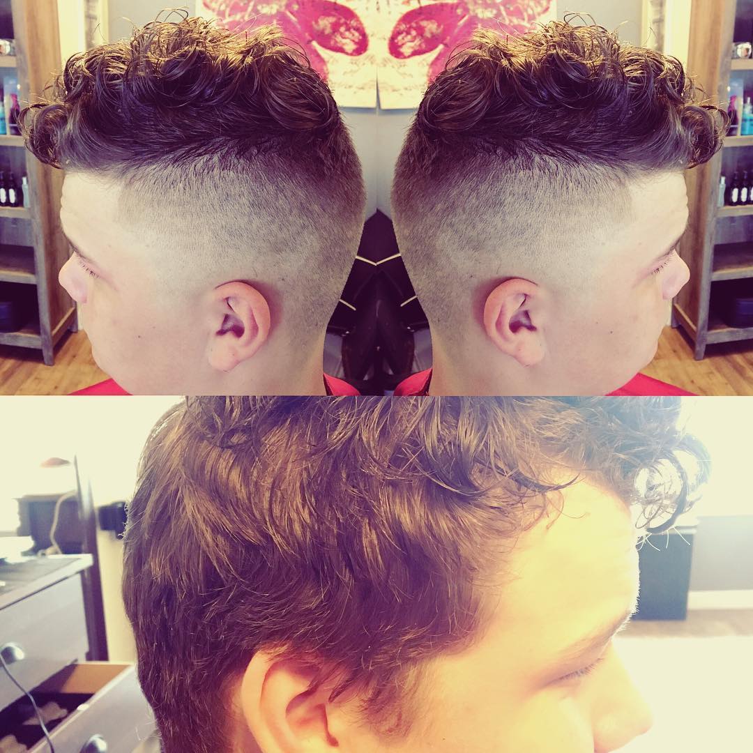 #fade #faded #fauxhawk #fadegame #skinfade #stacietbarber #ladybarber #lakeportbarber