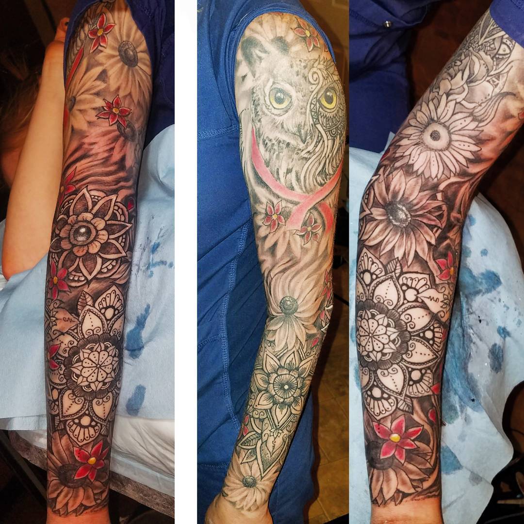 45 Artistically Express Yourself through Full Sleeve Tattoo Ideas