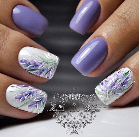 40 Lovely Spring Nail Designs To Sport Style With Elan