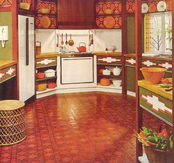70s Kitchen Design Idea