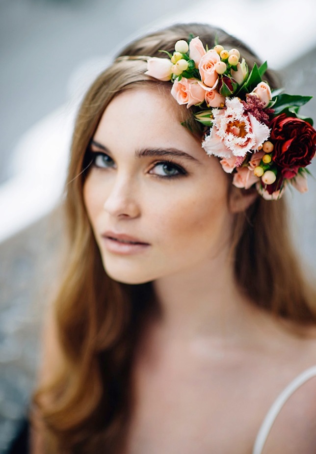 Awesome Flower Headpiece For Bride