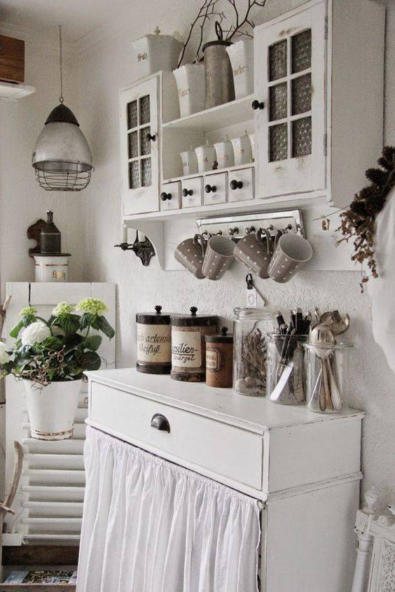 Awesome Shabby Chic Kitchen Decor