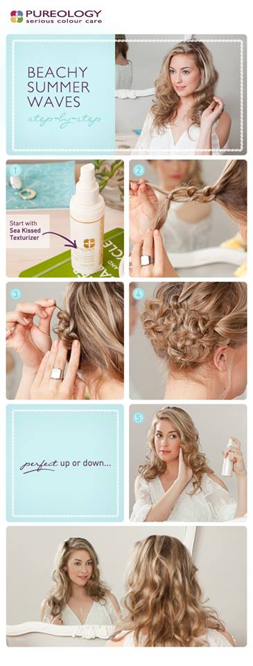 Beachy Summer Hairstyle Tutorial