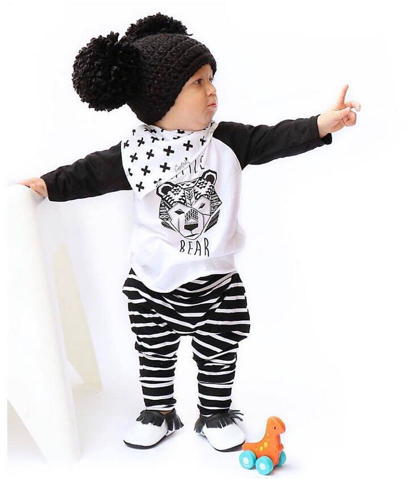 Black & White Baby Outfit