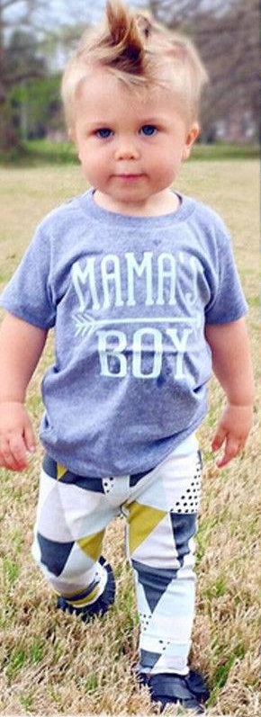Cute Mama's Boy Outfit