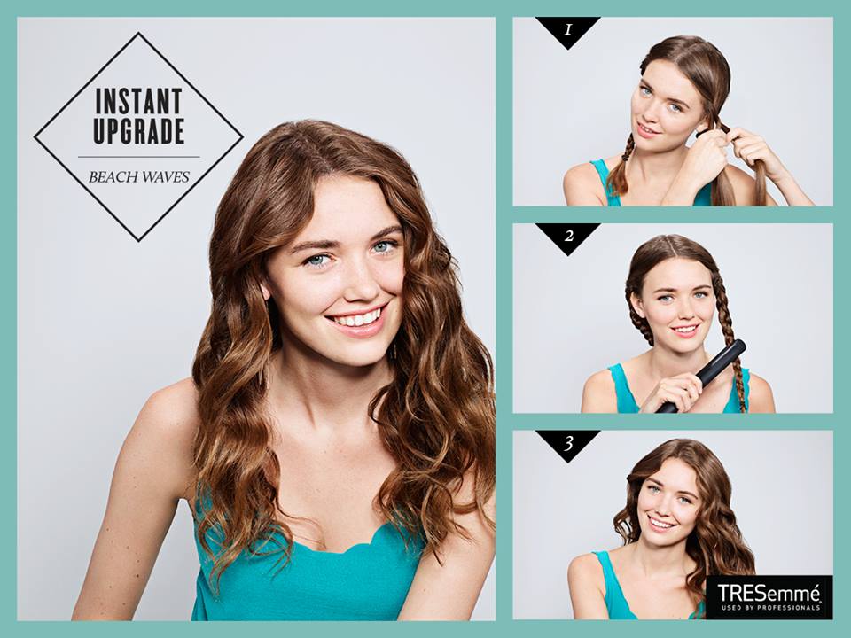 Easy Beachy Waves Hairstyle Tutorial