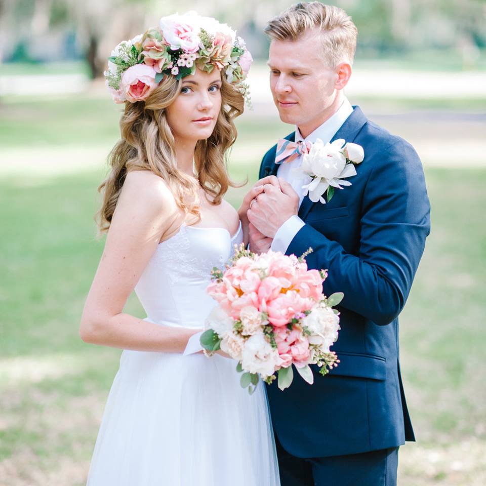 Front And Centre Flower Crown