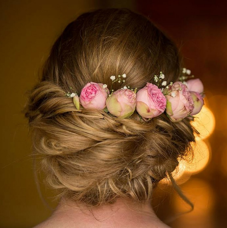 Lovely Bridal Hairstyle