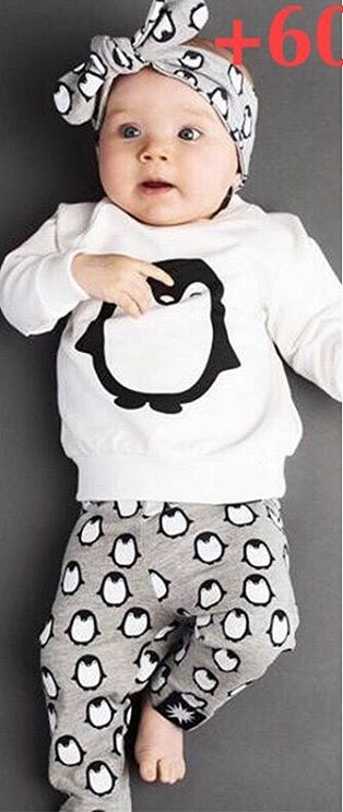 Penguin Print Clothes