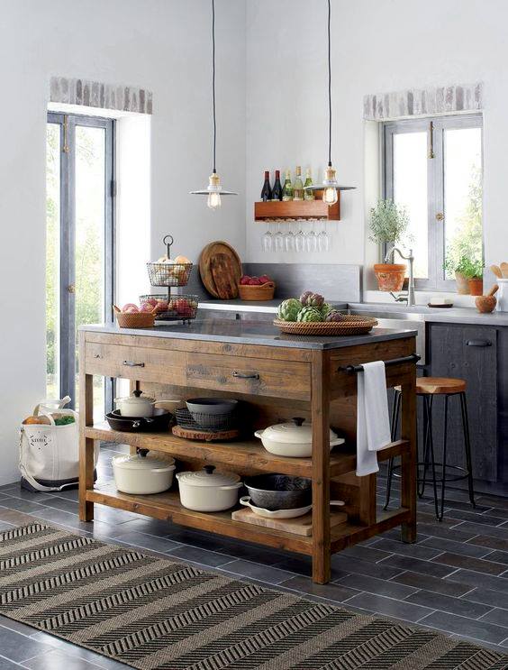 Simple Vintage Kitchen Design