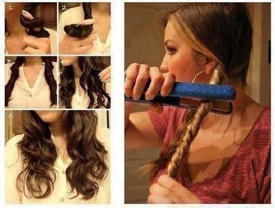 Simple Wavy Hair Tutorials