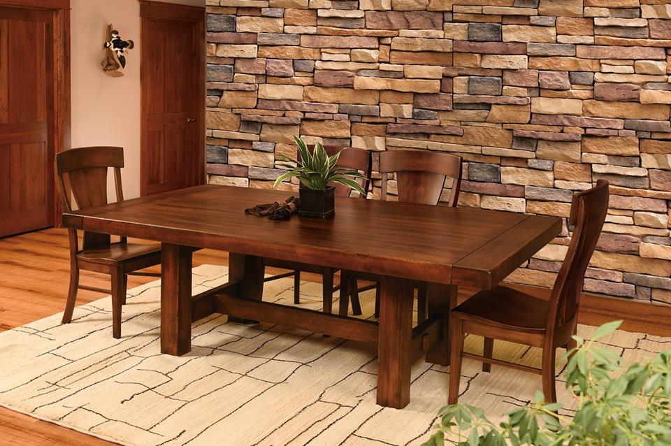 Solid Wooden Dining Set