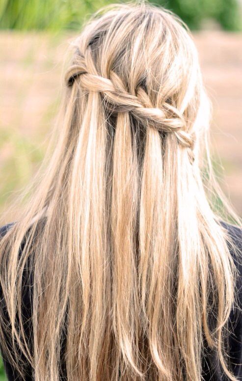 Straight Hair With Braid Find Your Perfect Hair Style