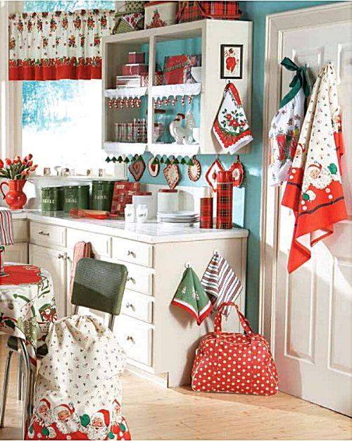 Vintage Festive Kitchen Decor