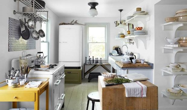 Vintage Industrial Style Kitchen