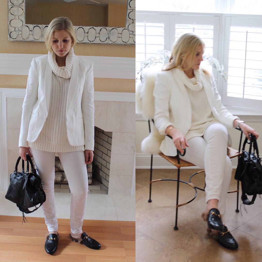 Winter's White Charm With Flats