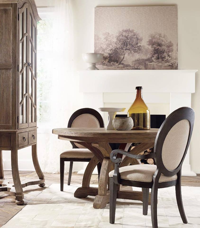 Wound Round Extendable Dining Set