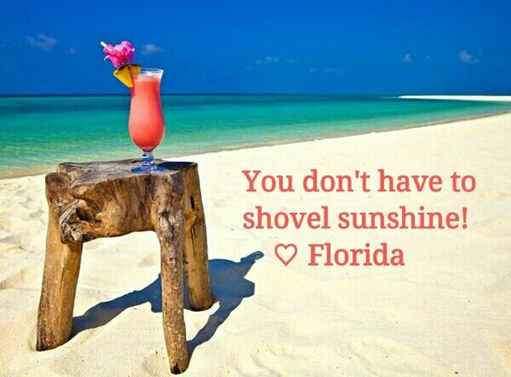 You don't have to shovel sunshine!