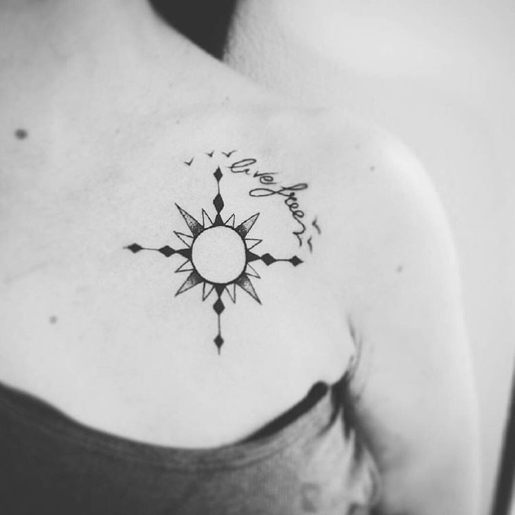 45 Exclusively Unique Sun Tattoo Ideas to Explore - Gravetics