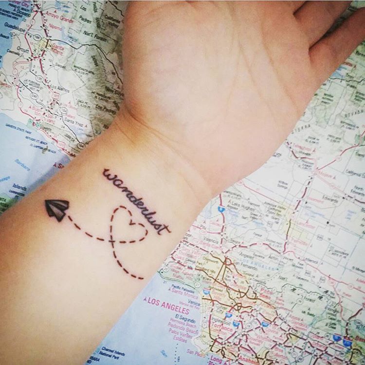 30 Attractive Travel Inspired Tattoos Designs to Flaunt Your Style