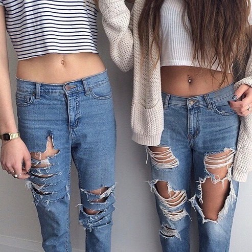 Adorable Ripped Jeans