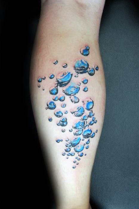 40 Eye Catching Bubble Tattoos for Men Who Think Out Of the Box
