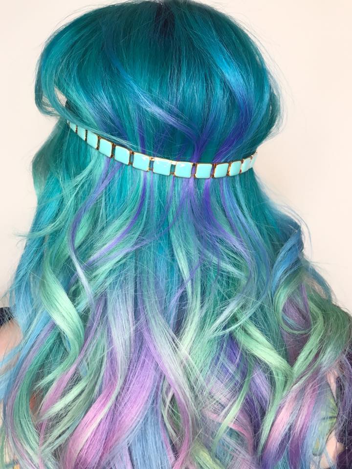 Colored Beach Wavey Hairs