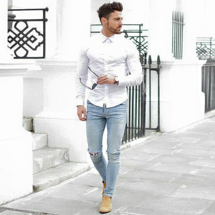 40 Go-To Men’s Outfits With Blue Jeans That Are Complete ...