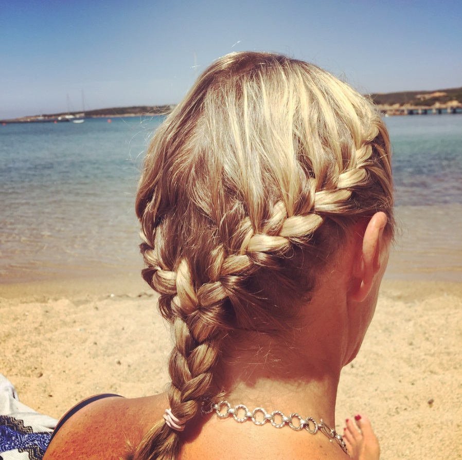 Functional Beach Hairstyle