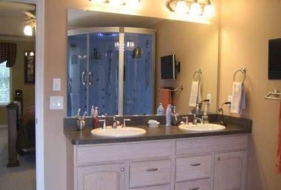 Large Frameless Mirror