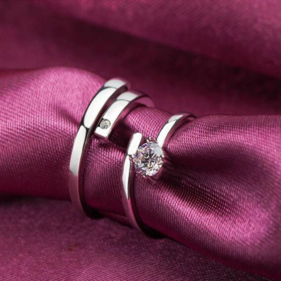 Lovely Promise Rings For Couples