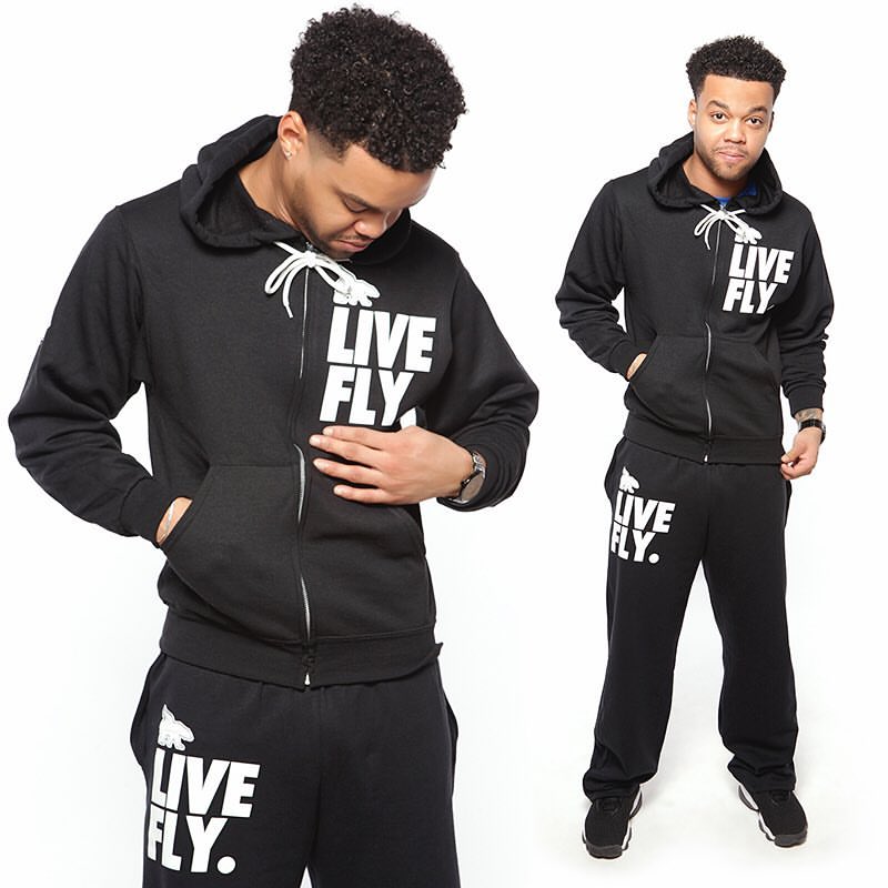Men's Zip Up Sports Outfit