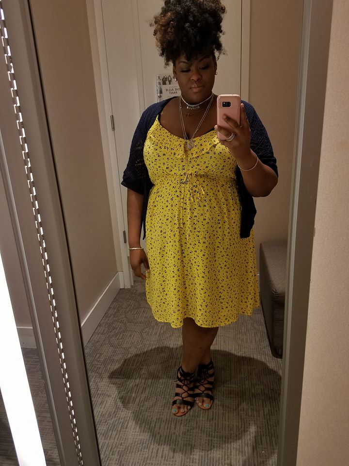 Yellow Dress With Shrug