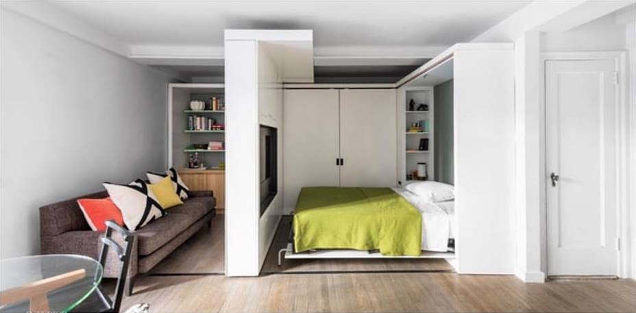 Adjustable Small Apartment Design - Cozy Studio Apartment Design Ideas